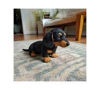 Ultra-Soft Dachshund Plush Toy - Realistic Emotional Support Dog with Hug-Like Design, Stress Relief & Anxiety Comfort Companion