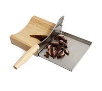 Ultra tec Cortador radial Biltong-Pro con bandeja magnética de acero inoxidable