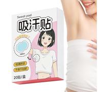 Ultra-Thin Armpit Sweat Pads, Self-Adhesive Breathable Armpit Liners, 4.92x3.74inches Underarm Perspiration, Odor-Absorbing Guards for Gym Home School, Clothing Protection for Travel Office