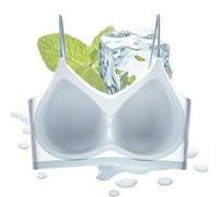 Ultra Thin Ice Silk Lifting Bra, Sujetador Ultrafino Seda Sin Costuras, Sujetador de Aire de Seda de Hielo para Mujer, Cómodo, Belleza, Espalda, Yoga, Gimnasio, Correr