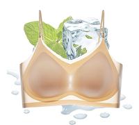 Ultra Thin Ice Silk Lifting Bra, Sujetador Ultrafino Seda Sin Costuras, Sujetador de Aire de Seda de Hielo para Mujer, Cómodo, Belleza, Espalda, Yoga, Gimnasio, Correr