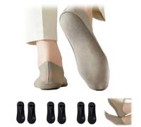 Ultra Thin Liner Non Slip No Show Socks,Breathable Invisible Ice Silk Mesh Socks,Ultra Low Cut No-show Sock for Flat & Loafer ，3C