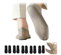 Ultra Thin Liner Non Slip No Show Socks,Breathable Invisible Ice Silk Mesh Socks,Ultra Low Cut No-show Sock for Flat & Loafer ，5J