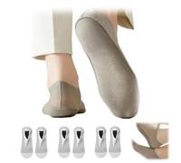 Ultra Thin Liner Non Slip No Show Socks,Breathable Invisible Ice Silk Mesh Socks,Ultra Low Cut No-show Sock for Flat & Loafer ，3A