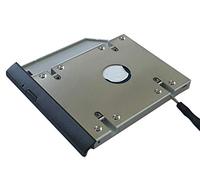 ULTRACADDY Segundo disco duro SSD para Lenovo V130-15 con placa frontal y soporte