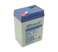 Ultracell UL4.5-6 - Batería de plomo y gel de plomo Hawker Enersys Genesis AGM NP4-6 6 V 4 Ah ácido Q-Power QP6-4 QP6-5 QP6-3 QP6-3.2 QP6-4.5 QP6-4.2 AGM