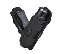 Ultrafire Funda de Linterna Nylon Bolsa Estuche de Linterna con Clip para Cintura Cinturón 360 Grados Giratorio (2 Piezas)