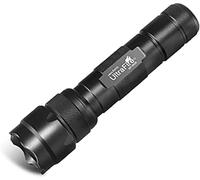 Ultrafire Linterna LED Mini Linterna Tactica 1000 Lúmenes 5 Modos, Estilo Clásico para Ciclismo Camping Montañismo, WF-502B