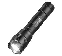 ULTRAFIRE WF-502B - Mini linterna LED de 1000 lúmenes, modo único, linterna táctica EDC, súper brillante, impermeable, pequeña linterna portátil (batería no incluida)