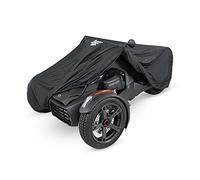 UltraGard - Funda Completa para Motocicleta Can-Am Ryker con Bolsa expandible, Resistente al Agua, protección para Parabrisas, amarres elásticos, Reflectante, Negro 4-374 Ryker