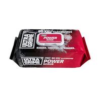 UltraGrime PRO Power Scrub Toallitas húmedas de limpieza - Toallitas desechables profesionales de gran tamaño - Paños de fregado texturizados multiusos más resistentes (80 de grosor grande)