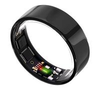 ULTRAHUMAN Ring Air: Rastreador de sueño y Actividad física, Anillo Inteligente para Mujeres y Hombres, Sin Tarifa de aplicación para Funciones estándar, 12, Aster Negro
