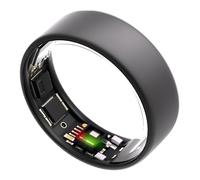 ULTRAHUMAN Ring Air: Rastreador de sueño y Actividad física, Anillo Inteligente para Mujeres y Hombres, Sin Tarifa de aplicación para Funciones estándar, 6, Gris Mate