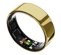 ULTRAHUMAN Ring Air: Rastreador de sueño y Actividad física, Anillo Inteligente para Mujeres y Hombres, Sin Tarifa de aplicación para Funciones estándar, 12, Oro biónico