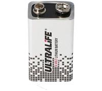 Ultralife - Batería (litio, 9 V, E-Block, U9VL, U9VL-J