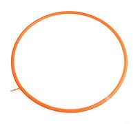 Ultraligero para tubo interior de TPU para bicicletas de carretera 700C x 25 32C, diseño ligero y resistente a pinchazos (FV45L- naranja)