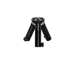 Ultralight Adaptador de trípode para bastón de senderismo de 67 g solamente, el taburete ULTripod de aluminio, convierte bastones de senderismo o ramas en trípode de cámara, el trípode más ligero para