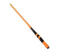 UltraLight Caña de pescar compacta telescópica de fibra de carbono, perfecta para pesca en arroyo y fácil transporte (2,4 m, naranja)