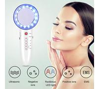 Ultramar 6 En 1 Terapia De Fotones Led Máquina De Belleza Facial Con Iones Galvánicos Cuerpo Ultrasónico Adelgazante Moldeador Masaje Anticelulítico España