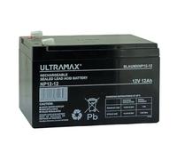 Ultramax CSB GP 12120 F2 (GP12120F2) - Batería recargable de plomo ácido de repuesto, 12 V, 12 Ah