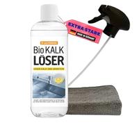 Ultrana - Eliminador de cal biológico para orinales, inodoro y baño, elimina la orina y los depósitos de cal de forma higiénica, fabricado en Alemania + paño Olanmarp extra fuerte (con cabezal