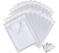 UltraOutlet Bolsas grandes de celofán resellables transparentes de 14 x 20 pulgadas para productos de embalaje, 800 bolsas de regalo autosellantes, bolsas de plástico autoadhesivas para regalos, ropa,