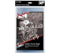 UltraPro Golden Size 7-3/4" X 10-1/2" Comic Bags