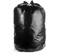 Ultrasac UL-39586BK - Bolsas de basura negras resistentes de 55-60 galones, 6.0 mil, 39 x 58 pulgadas, paquete de 15 unidades, para contratistas, construcción e industriales, UL-39586BK