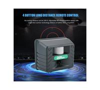Ultrasonic 4 Alarm Sounds Electronic Pest Repellent for Bird Wild Animals Outdoor US 110V