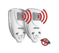 Ultrasonic Bat Repellent Pack Of 2 - Get Rid Of Bats In 72 Hours