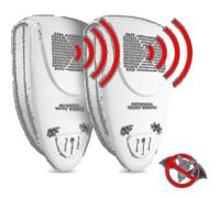 Ultrasonic Bat Repellent Pack Of 2 - Get Rid Of Bats In 72 Hours
