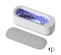 Ultrasonic Eyeglass Cleaner,ultrasonic Glasses Cleaner,Equipped with Ultraviolet Radiation, High-frequency Vibration Cleaning, and 360 Degree Pollution Penetration-A