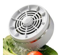 Ultrasonic Food Cleaner, Portable Fruit Vegetable Washer Machine, 15W Device with Waterproof Build, Deep Cleaning ABS Purifier, Kitchen Gadget with Compact Design, Produce Cleaner for Home Travel