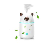 Ultrasonic Humidifier with Led 350 Ml 2 Spray Modes