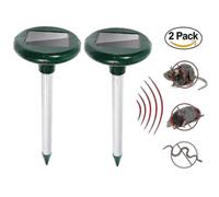 Ultrasonic Mice Repeller - Pack Of 2 - Solar Powered - Get Rid Of Mice In 48 Hours Edition C