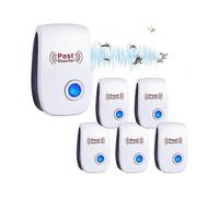 Ultrasonic Pest Repeller, 6 Packs Insect Repellent, Electronic Mouse Repellent, Plug in Mosquito Repellent Indoors, Pest Control Insect Against Mosqui