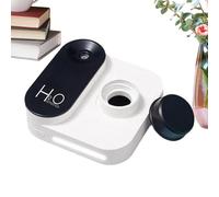 Ultrasonic Water Atomizer - Cordless Mini Vapor Maker, Compact Tabletop Fog Machine with Large Capacity Tank, Type C Fast Charging Port, Ideal for Yoga Studio Hotel Room Apartment