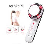 Ultrasonido Cavitación EMS Cuerpo Adelgazante Masajeador Facial 3 en 1 Pérdida de Peso Anti Celulitis Quemador de Grasa Tratamiento Infrarrojo Galvánico Cuidado de la Piel
