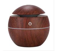 Ultrasonidos mini humidificador de aire 130 ml aroma difusor de aceite esencial para el hogar coche USB fogger Mist Maker con LED noche lámpara café
