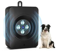 Ultrasonidos para perros, 3 niveles de frecuencia ajustables Anti Aboiement pour Chien, 33FT Ultrasónico para perros de interior & exterior, Anti Abbaio Cani Perro grande mediano y pequeño (Negro)