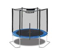 Ultrasport Cama elástica de Jardín, Set con Superficie de Salto, Red de Seguridad, Postes Acolchados y Cubierta del Borde, Resistente a la Intemperi, Unisex,Springs o Sistema de Cuerdas elástico
