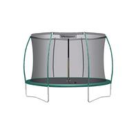 Ultrasport Cama elástica de Jardín, Set con Superficie de Salto, Red de Seguridad, Postes Acolchados y Cubierta del Borde, Resistente a la Intemperi, Unisex,Springs o sistema de cuerdas elástico