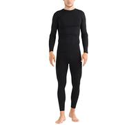 Ultrasport Comfy Set de Ropa Interior Funcional, Hombre, Negro, 2XL