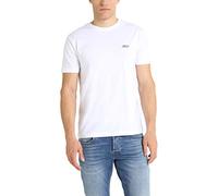 Ultrasport Cruz Lehigh Camiseta de Manga Corta, Hombre, Blanco, XL