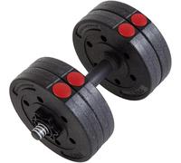 Ultrasport Juego de Mancuernas Ajustables con 10kg de Pesas I Agarre Antideslizante con 4 x 2,5 kg Discos y Cierres de Estrella I Kit de Dumbbell, Pesos Fitness, Dumbbells