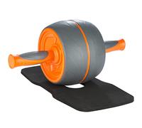 Ultrasport ECOM331100000116 Aparato de Abdominales con Superficie de Apoyo para Las Rodillas y Manual de Ejercicios, Adultos Unisex, Naranja, Talla Unica