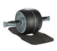 Ultrasport ECOM331100000115 Aparato de Abdominales con Superficie de Apoyo para Las Rodillas y Manual de Ejercicios, Adultos Unisex, Negro, Talla Unica