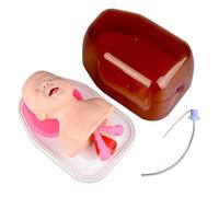 Ultrassist Entrenador de intubación neonatal, maniquí de intubación pediátrica, entrenador de manejo de vías respiratorias infantiles, entrenador de habilidades de manejo de vías respiratorias para