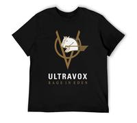 Ultravox Rage in Eden Rock Cotton Short-Sleeved T-Shirt White