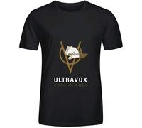 Ultravox Rage in Eden Rock Mens O Neck Cotton t Shirt Black M
